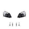 Scheinwerfer Set passend für Renault Clio BB CB -2005 mit H7 H1 li. re. schwarz