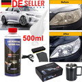 500ml Scheinwerfer Profi KFZ Aufbereitung Set Reparatur / Bedampfen / Polieren