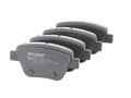 RIDEX 402B0316 Bremsbeläge Satz Hinten für VW GOLF VI (5K1) TOURAN (1T1, 1T2)