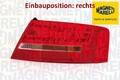 MAGNETI MARELLI 714021690801 Heckleuchte rechts Rücklicht Hecklicht für Audi 
