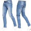 Crosshatch Stretch Slim Fit Jeans Herren Jungen Denim Designer Hose Pants Größen