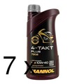 1x Mannol 4-Takt Plus 10W-40 7x1 Liter