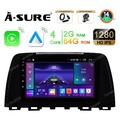 2G+32G Android 14 Autoradio Für Mazda 6 GJ GL 2013-2015 GPS Navi CarPlay RDS DAB