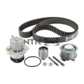 1x Wasserpumpe + Zahnriemensatz SNR KDP457.491 passend für AUDI DODGE FORD VW