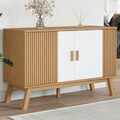 Sideboard Kommode Anrichte Beistellschrank Schrank Massivholz Kiefer vidaXL