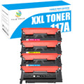 XXL 117A W2070A Toner Set for HP 117A Color Laser MFP 179fwg 178nwg 150nw 179fnw