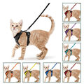 Katzengeschirr Hundegeschirr mit Leine Katzen Brustgeschirr Seil für Haustier