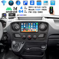 DAB+ Autoradio Android 13 4+64G Für Renault Master 3 Opel Movano B Carplay Navi