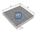 UFI Filter, Innenraumluft 54.165.00 für AUDI