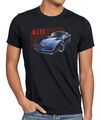 KITT T-Shirt Herren michael knight rider hasselhoff firebird auto 80s 1980er tv