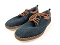 RIEKER Sneaker Herren 42 Blau Wildleder Schnürer Halbschuhe Schuhe