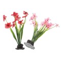  2 Pcs Aquarium-Wasserpflanzendekoration Kunstpflanzen Künstliche
