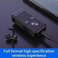 Tragbarer kabelloser Bluetooth Empfänger Bass Audio Noise Cancel Stereo Adapter