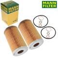 2X MANN FILTER H 720 X ÖLFILTER FÜR MERCEDES-BENZ W114 W123 S123 W110 5011 885