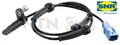 SNR ASB166.02 Sensor für Raddrehzahl ABS Sensor Raddrehzahl für Peugeot 