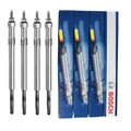 4 Bosch Glühkerzen GLP051 für Citroen Jumper Fiat Ducato Jaguar X-Type Peugeot