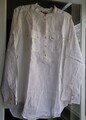 Aigle Bluse Weiß Leinen Gr. 40