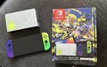 Splatoon 3 Nintendo Switch OLED Konsole mit Box, NUR UK 