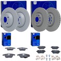 ATE BREMSSCHEIBEN + CERAMIC BELÄGE VORNE + HINTEN für AUDI TT 8J Bj. 2008-2014