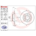 2x Bremsscheibe BREMBO 08.A202.11 passend für AUDI SEAT SKODA VW AUDI (FAW)