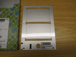 Phoenix Contact US-EMLP (85,6x54) SR Marker silber (VE 10Stk.) 0828908 Neu