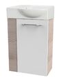 Gäste WC Set SBC 2-tlg 45cm Waschbeckenunterschrank Badmöbel Fackelmann B.CLEVER