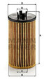 MANN-FILTER HU 612/2 x - Ölfilter