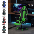Gaming Stuhl Drehstuhl Bürostuhl Höhenverstellbar Schreibtischtuhl mit Rollen