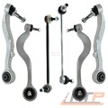 QUERLENKER LENKER+KOPPELSTANGEN SATZ SET VORNE OBEN UNTEN FÜR BMW 5-ER E60 E61