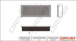 DR!VE+ DP1110.10.0299 LUFTFILTER FÜR ARO AUDI VW