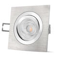 QF-2 LED-Einbaustrahler Spot Leuchte 6W COB LED tageslicht weiß GU10 230V