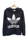 ADIDAS ORIGINALS Kapuzenpullover Damen Gr. 36 Schwarz Hoodie