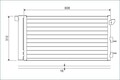 VALEO KLIMAKONDENSATOR KLIMAKÜHLER passend für FIAT PANDA | 818005