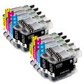 1x-10x Patronen Kompatibel Brother LC 123XL MFC-J470DW J6920DW J4410DW J6720DW