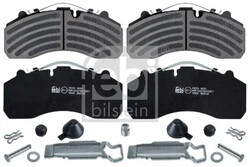 Bremsbeläge Hinterachse 16666 FEBI BILSTEIN für DAF IVECO MAN MERCEDES-BENZ VW