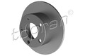 2x Bremsscheibe TOPRAN 103 757 für VW PASSAT B5 3B2 3B3 Variant 3B6 3B5 20V TDI
