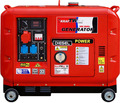 Generator Diesel 230V 400V Stromerzeuger 3-Phasen AVR 9,5kVA Notstrom Lagerware