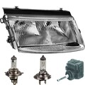 Scheinwerfer rechts für VW Passat B5 3B H7+H4 inkl. PHILIPS Lampen Motor