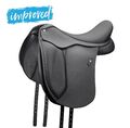 Wintec 500 Pony Synthetischer Dressursattel verstellbar Hartcair schwarz 15/16 Zoll NEU