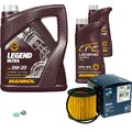 BOSCH Ölfilter 7 L MANNOL 0W-20 Legend Ultra für Toyota Auris 1.8 Hybrid 1.6