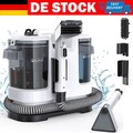 Tragbar Waschsauger Nass Sauger Teppich Polster Reiniger Dual Tank 12kPa 450 W