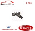 ABS SENSOR DREHZAHLFÜHLER PAAR DELPHI SS10308 2PCS I FÜR SEAT CORDOBA,IBIZA II