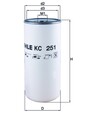 Kraftstofffilter MAHLE KC 251 Anschraubfilter 10 für RENAULT VOLVO 8500 PREMIUM