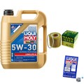 MANN-FILTER Ölfilter 5 L Liqui Moly Longlife 3 III 5W-30 für VW Polo 1.2 Fox