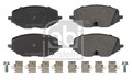 FEBI BILSTEIN Bremsbelagsatz Scheibenbremse 180631 für VW GOLF 8 CD1 DA1 Variant