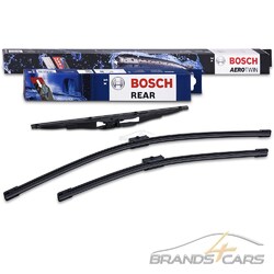 BOSCH AEROTWIN SCHEIBENWISCHER A951S +HECKWISCHER H282 FÜR FORD C-MAX FOCUS#HÖCHSTE WISCHQUALITÄT DURCH AEROTWIN WISCHERBLÄTTER#