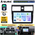 DAB+ 4+64GB Android 14 AutoRadio FM RDS DSP Für SUZUKI SWIFT EZ MZ III 2004-2009
