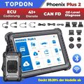 TOPDON Phoenix Plus 2 Profi KFZ OBD2 Diagnosegerät ECU Codierung CAN FD Deutsch