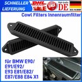 2pcs Cowl Filters Innenraumfilter für BMW E90/E91/E92/E93 E81/E82/E87/E88 E84 X1