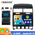 64G Autoradio Android 13 CarPlay Für VW Touareg 2003-2010 GPS NAVI WIFI DAB+ KAM